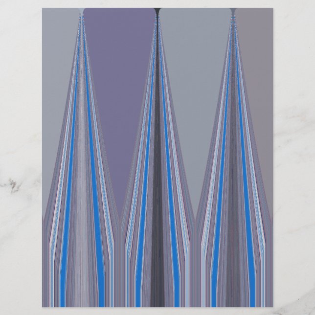 Cool Blue Seamless Design (Front)