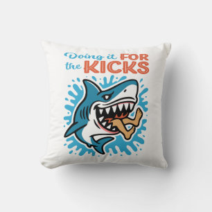 Cool Blue Shark for Kicks Cushion