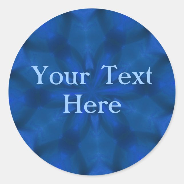 Cool Blue Stickers (Front)