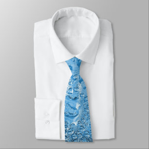 Cool Blue Water II Tie