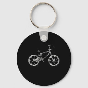 Cool BMX Bike Rider Cyclist Gift Key Ring