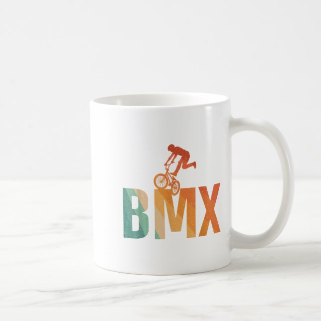Cool Bmx Design For Men Women Boys Bmx Rider Off R Coffee Mug (Right)