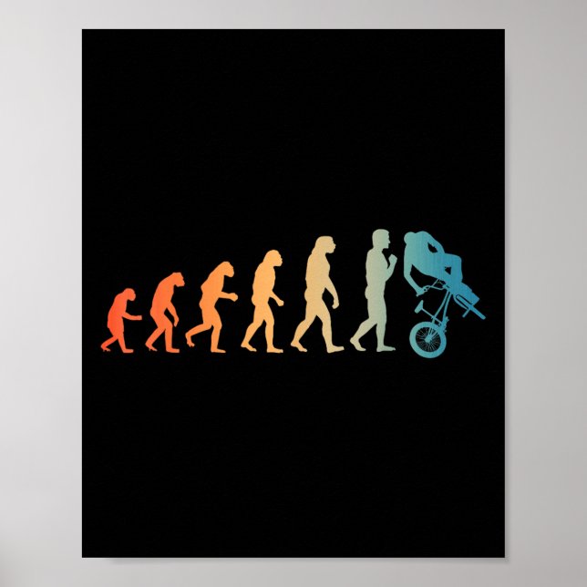 Cool Bmx Design For Men Women Boys Bmx Rider Off R Poster (Front)