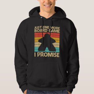 Cool Board Game Art For Men Women Board Gamer Meep Hoodie