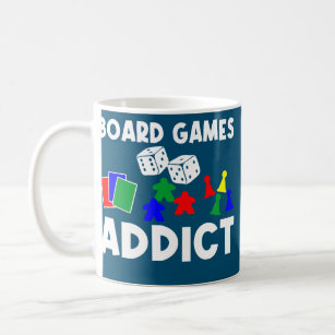 Cool Board Games Art For Men Women Meeple Card Coffee Mug