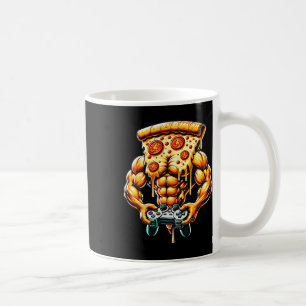 Cool Bodybuilding Gamer Pizza Present  Coffee Mug