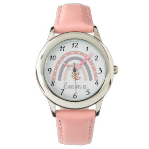 Cool Boho Rainbow with Personalised Name Watch