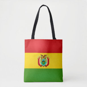 Cool Bolivia Flag Fashion Tote Bag