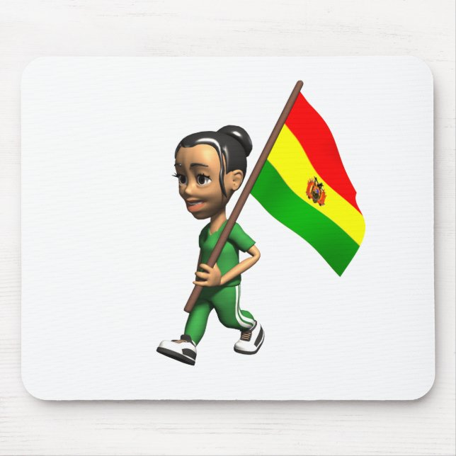 Cool Bolivia Mouse Mat (Front)