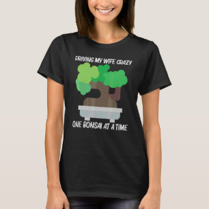 Cool Bonsai For Men Dad Boys Tree Plant Garden   T-Shirt
