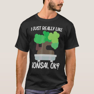 Cool Bonsai For Men Women Tree Plant Garden  1 T-Shirt