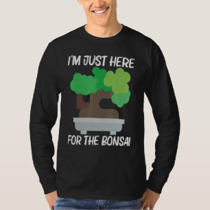 Cool Bonsai For Men Women Tree Plant Garden T-Shirt