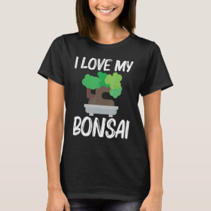 Cool Bonsai For Men Women Tree Plant Garden T-Shirt