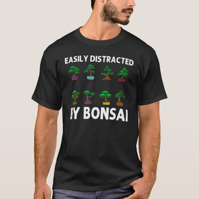 Cool Bonsai Tree For Men Women Plant Lady Japanese T-Shirt (Front)