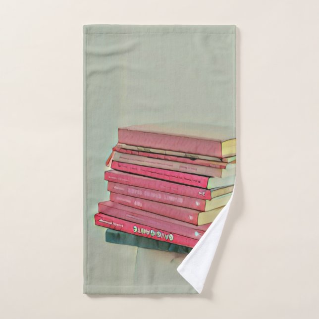 Cool book lover gift hand towel (Hand Towel)