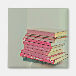 Cool book lover gift magnet