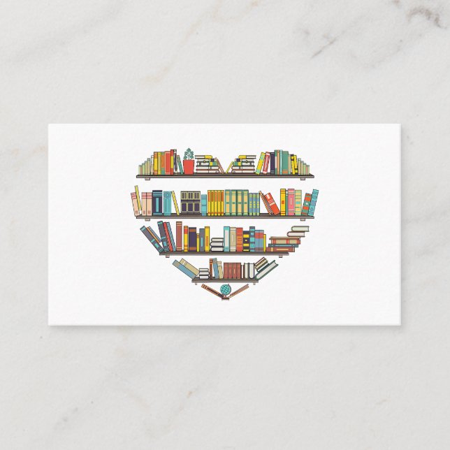 Cool Books Reading Men Women Book Lover Literacy L Business Card (Front)