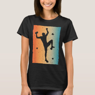 Cool Bouldering For Men Women Kids Boulderer Wall T-Shirt