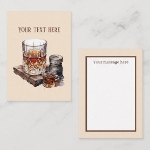 Cool Bourbon add message  Card