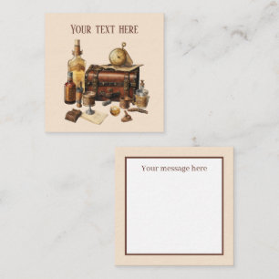 Cool Bourbon add message  Card