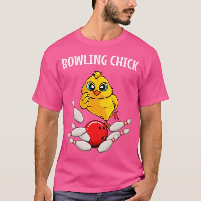 Cool Bowler For Ladies Bowling Chick Spare Me T-Shirt (Front)