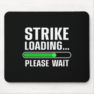 Cool Bowling Art For Men Women Kids Bowler Bowling Mouse Mat