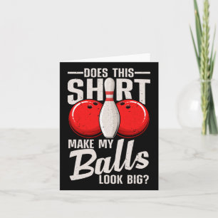 Cool Bowling Design For Men Women Bowling Ll Sport Card
