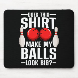 Cool Bowling Design For Men Women Bowling Ll Sport Mouse Mat