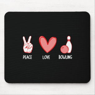 Cool Bowling For Men Women Bowler Target Sports Te Mouse Mat