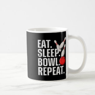 Cool Bowling For Men Women Bowling League Team Spo Coffee Mug