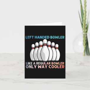 Cool Bowling For Men Women Bowling Team Sports Lea Card
