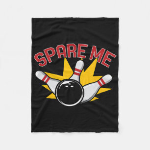 Cool Bowling Novelty For Men Women Bowling Team Ga Fleece Blanket