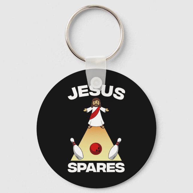 Cool Bowling Novelty For Men Women Bowling Team Ga Key Ring (Front)