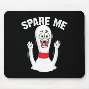 Cool Bowling Novelty For Men Women Bowling Team Ga Mouse Mat