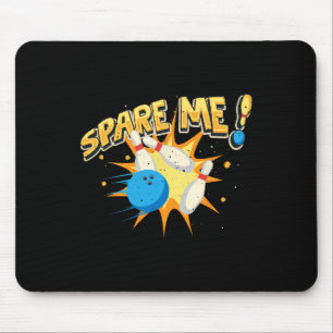 Cool Bowling Novelty For Men Women Bowling Team Ga Mouse Mat