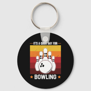cool Bowling sports lovers  Key Ring