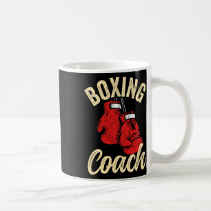 Cool Boxing Coach Red Gloves Kickboxing Kickboxer  Coffee Mug