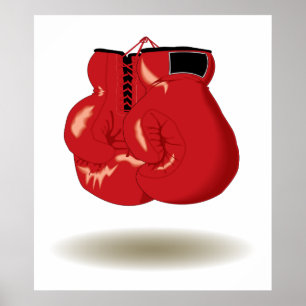 Cool Boxing Emblem Poster