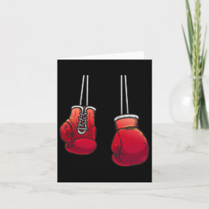 Cool Boxing Gloves For Boxer Fighting Lover Men Wo Card