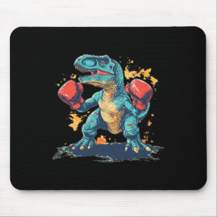 Cool Boxing Gloves With Dinosaur  Mouse Mat