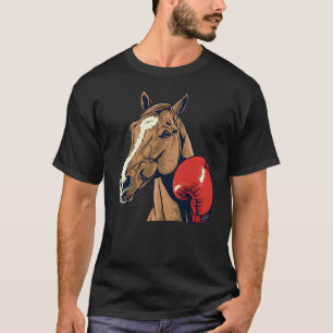 Cool boxing Horse Outfit for Boys and Girls T-Shirt