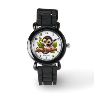 Cool boys monkey add name watch