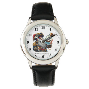 Cool boys pirate add name  watch