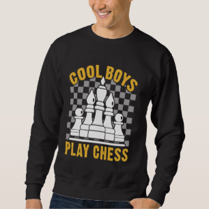 Cool Boys Play Chess Sweatshirt