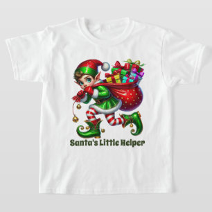 Cool boys Santa's little helper T-Shirt
