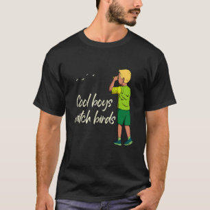 Cool boys watch birds bird watching T-Shirt