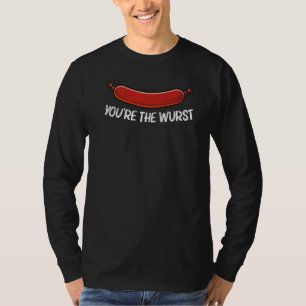 Cool Bratwurst For Men Women Wurst Chopped Meat Ge T-Shirt