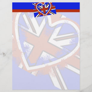 Cool British Flag Heart Design