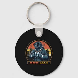 Cool Bro Brozilla Strong Brother Saurus Family Mat Key Ring
