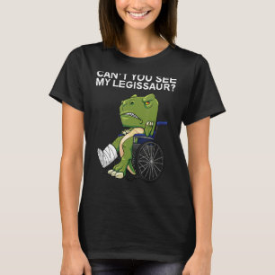 Cool Broken Leg For Men Boys Kids Broke Foot Ankle T-Shirt